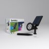 Pack de 2 Spots solaires extérieur étanches - LUMISKY - 4 LEDs colorées RGB - 200 Lumens - Tete pivotante a 90°C – Image 4