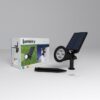 Spot solaire extérieur étanche - LUMISKY - 4 LEDs blanches - 200 Lm - Tete pivotante a 90°C – Image 4