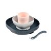 Coffret Repas Silicone - BEABA - Night Blue - Assiette