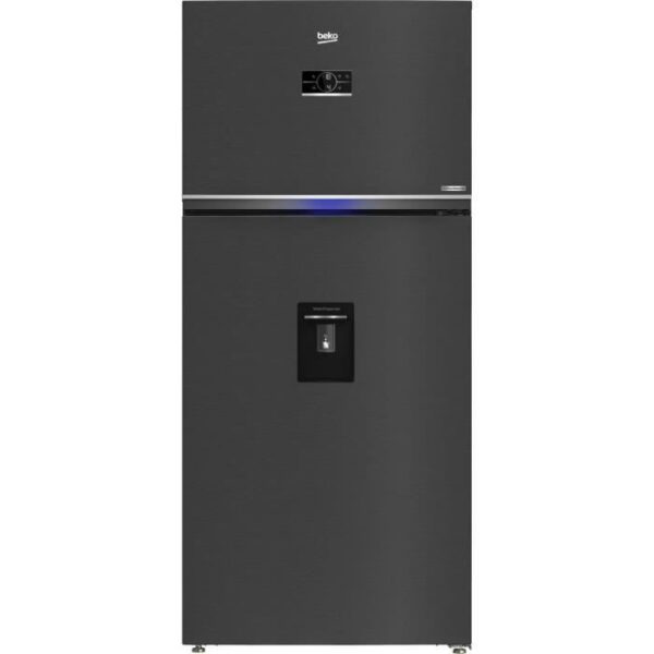 Réfrigérateur pose libre - BEKO - RDNE650E40DZXBRN - Double Porte - 630 L - 83