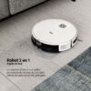 BEKO VRR60314VW - Aspirateur Robot  Laveur 2 en 1  Connecté - Autonomie 150 minutes - 2000 pa - Blanc – Image 2