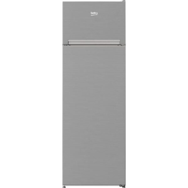 Réfrigérateur pose-libre double porte - BEKO - RDSA280K40SN - Classe E - 250 L - 160