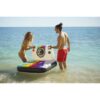 Matelas gonflable de piscine - BESTWAY - Polaroid - 1 adulte, 90 kg - Blanc et multicolore – Image 4