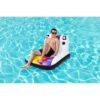 Matelas gonflable de piscine - BESTWAY - Polaroid - 1 adulte, 90 kg - Blanc et multicolore – Image 5