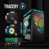 Boitier PC sans alimentation - BITFENIX Tracery ARGB (Noir) - Moyen tour - Format E-ATX – Image 2
