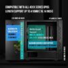 Boitier PC sans alimentation - BITFENIX Tracery ARGB (Noir) - Moyen tour - Format E-ATX – Image 4