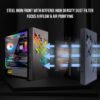 Boitier PC sans alimentation - BITFENIX Tracery ARGB (Noir) - Moyen tour - Format E-ATX – Image 5