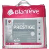Couette chaude 220x240 cm BLANREVE PRESTIGE Multiprotection - 100% Polyester - 2 Personnes - Satin rayé