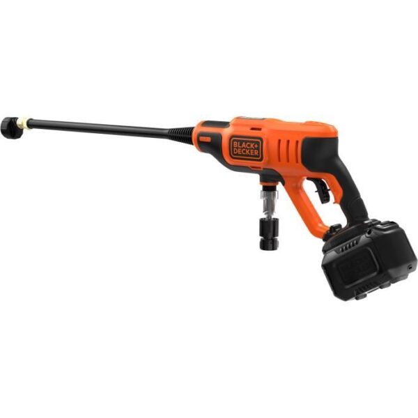 BLACK+DECKER Nettoyeur a Pression 18 V BCPC18D1-QW avec 5 Accessoires