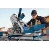 Scie a onglets radiale Bosch Professional GCM 12 GDL - 0601B23600 - 305 mm - 2000 W - 47° - Bois - Bleu – Image 3