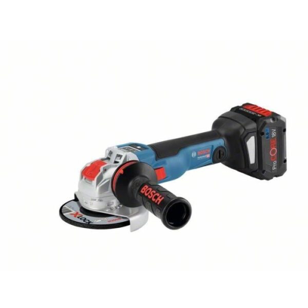 Meuleuse angulaire Bosch Professional PSC 18V-10 SC X-LOCK GWX - disque 125 mm - (sans batterie ni chargeur) + L-boxx - 06017B0400