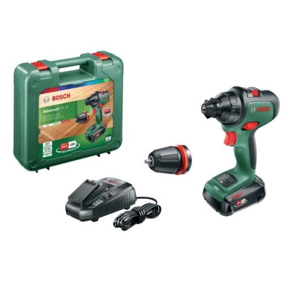 Perceuse-visseuse sans-fil Bosch - AdvancedDrill 18 (Livrée avec 1 batterie 18V-2