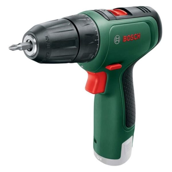 Perceuse-visseuse sans-fil Bosch - EasyDrill 1200 - Bois - 12V - 10mm - 2 vitesses