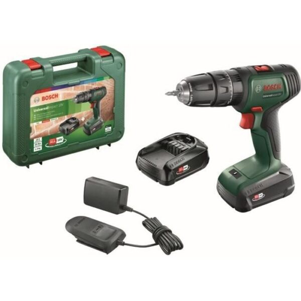 Perceuse a percussion sans-fil Bosch - UniversalImpact 18 (Livrée avec 2 batteries 18V-1
