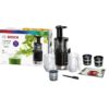 Extracteur de jus - BOSCH - MESM731M VitaExtract - Noir/inox - 150 W - 1 vitesse + reverse - syst. de sécurité sur le couvercle – Image 5