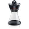 Presse-agrumes - BOSCH - MCP72GPB VitaStyle Citro - Noir / inox brossé - 40 W - LED - récipient verre 1 L - cône universel – Image 3