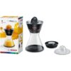 Presse-agrumes - BOSCH - MCP72GPB VitaStyle Citro - Noir / inox brossé - 40 W - LED - récipient verre 1 L - cône universel – Image 4