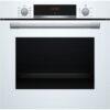 Four encastrable Ecoclean -BOSCH SER4 - HBA553BV3F - Blanc - 71 L - Classe énergie A+ - 59