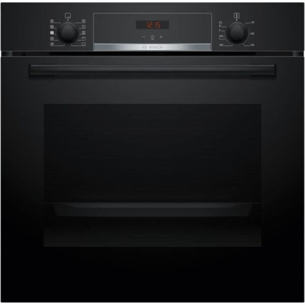 Four ecoclean - BOSCH SER4 - HQA534BB3F - Noir - 8 modes de cuisson - 59