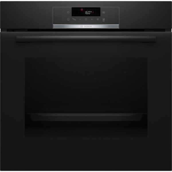 Four pyrolyse Softclose - BOSCH  SER4 - HQG572BB3F - Noir - 8 modes de cuisson - 59