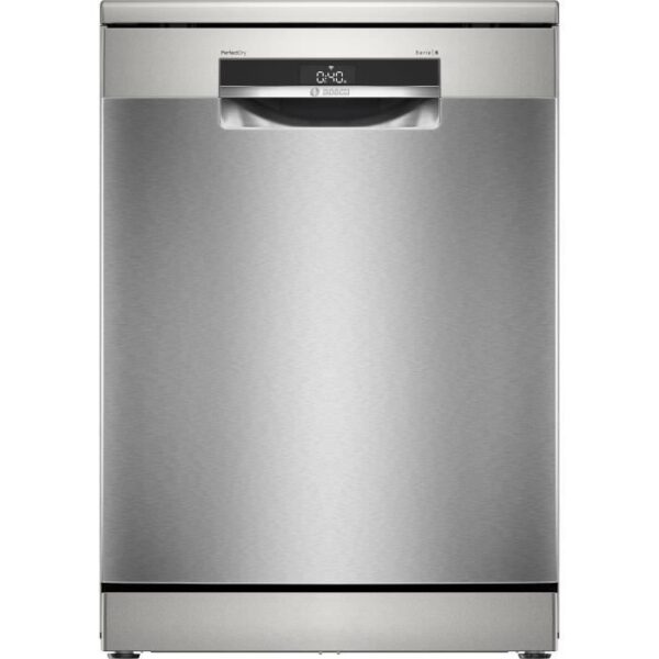 Lave-vaisselle pose-libre BOSCH SMS6ZCI11F SER6 - 14 couverts - Induction - L60cm - 40 dB - Classe B - tiroir a couverts - Inox