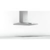 Hotte murale BOSCH DWQ96DM50 - L 90 cm - Evacuation / Recyclage - 610 m3 air / h - 70 dB max en intensif - 4 vitesses - Inox – Image 2
