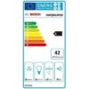 Hotte murale BOSCH DWQ96DM50 - L 90 cm - Evacuation / Recyclage - 610 m3 air / h - 70 dB max en intensif - 4 vitesses - Inox – Image 4