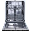 Lave-vaisselle intégrable BRANDT LVE334J - 13 couverts - L60cm - 44 dB - Noir – Image 3