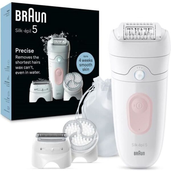 Epilateur électrique Braun Epilateur Silk Epil 5 SE5-060 ROSE