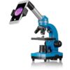 Microscope étudiant BIOLUX SEL - BRESSER JUNIOR - grossissement 40x-1600x - kit d'expérimentation - bleu – Image 2