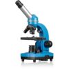 Microscope étudiant BIOLUX SEL - BRESSER JUNIOR - grossissement 40x-1600x - kit d'expérimentation - bleu – Image 3