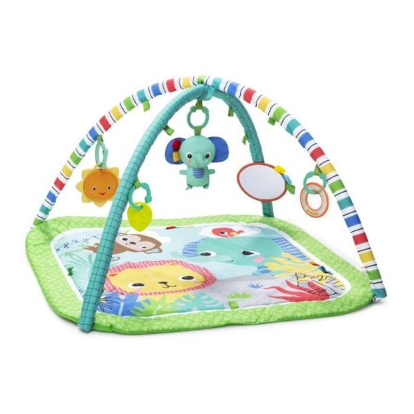 BRIGHT STARTS Tapis d'éveil et d'activités Jungle Vert