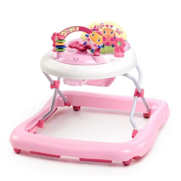 BRIGHT STARTS Trotteur et centre d'activités 2 en 1 - Jardin Rose