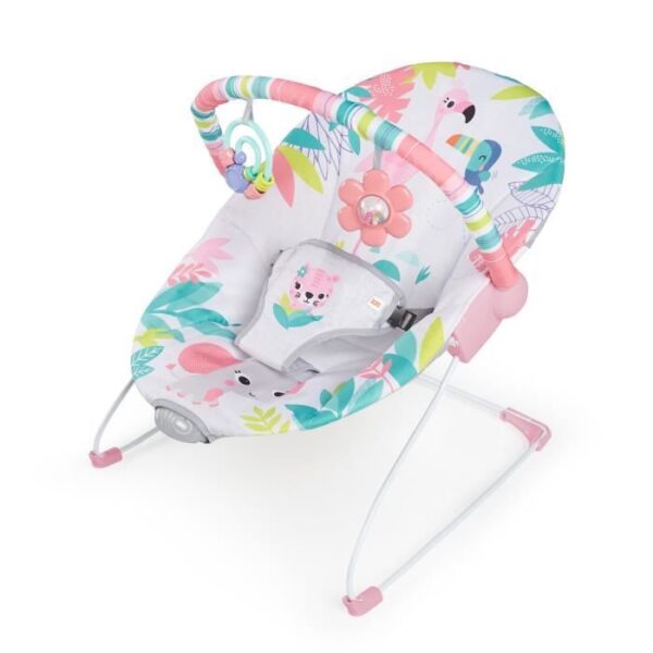 BRIGHT STARTS Transat bébé Flamant Rose