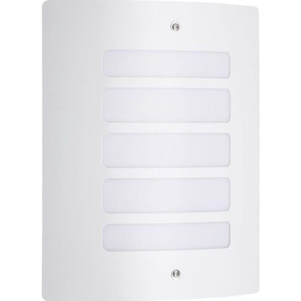 Applique murale extérieure TODD - BRILLIANT - Blanc - Métal et plastique - E27 max 60 W