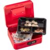 Caissette a monnaie - BURG WACHTER - Money Code 5020 Red - Ouverture a code, acier rouge – Image 5