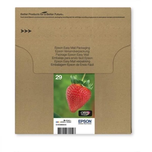 EPSON Multipack EasyMail T2986 - Fraise - Noir