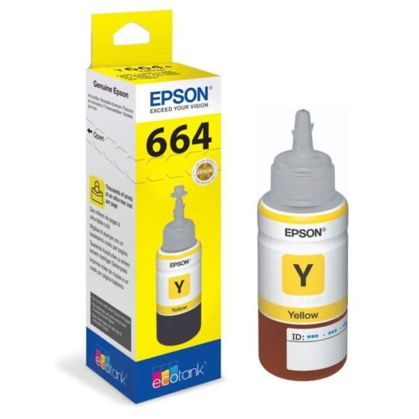 Cartouche d'encre Epson ECOTANK T6644 Jaune