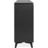 Buffet Bertrix 51A - Décor ardoise/anthracite - 4 portes et étageres - 1 tiroir central – Image 6