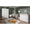 Armoire Image 60A - 2 portes battantes - 2 tiroirs - Blanc Mat - L80 x H191 x P55 cm – Image 2