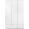 Armoire IMAGE 60B - Décor blanc mat - 3 portes + 2 tiroirs - L121,6 x H191 x P55 cm – Image 3