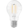 Ampoule LED E27 - CALEX - STANDARD A60 - Filament droit - 7 W - 806 lm - 2700 K - Intensité variable - Transparent
