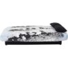 Clic clac 3 places DREAM - Tissu 100% Coton imprimé Parkour gris - Couchage 125x190 cm - L190 x P92 x H96 cm – Image 4