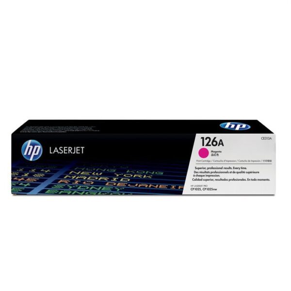 HP 126A Cartouche de Toner magenta authentique (CE313A) pour HP LaserJet CP1025/LaserJet 100 MFP M175/LaserJet 200 MFP