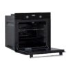 Four encastrable catalyse - chaleur pulsée - CONTINENTAL EDISON - F80CBIX - Noir et inox - L59,5 x H59,6 x P 54,68cm – Image 5