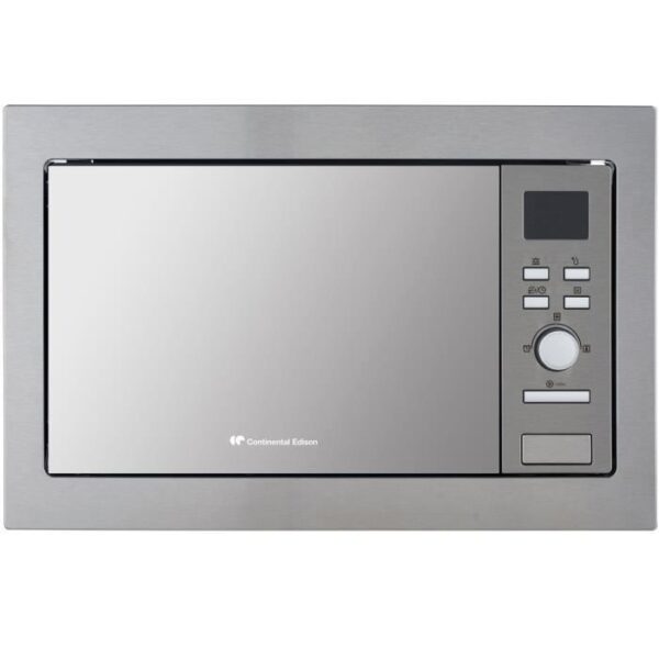 Micro-ondes grill encastrable CONTINENTAL EDISON CEMO25GE2 Silver L59