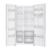 Réfrigérateur américain Continental Edison - CERA532NFW - 2 portes - 529L - L90 cm xH177 cm - Blanc – Image 2