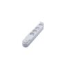 Bloc multiprise - CHACON - 4 prises 16A - Interrupteur - Blanc – Image 2