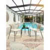 Lot composé de 2 fauteuils de jardin - CITY GARDEN - DIEGO-FT - Sable - Empilables – Image 2