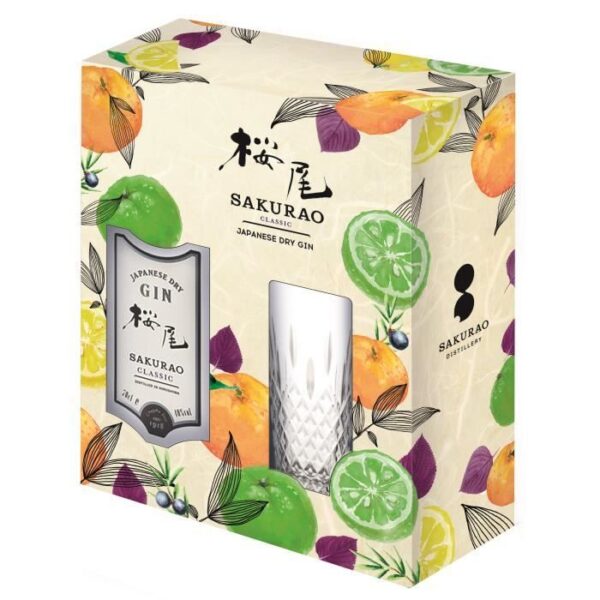 Sakurao - Coffret Gin Classic 40